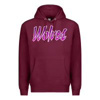 Burgundy Timberwolves Prince Jersey gift Premium Hoodie - lanVoArt