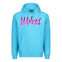 Ocean Blue Timberwolves Prince Jersey gift Premium Hoodie - lanVoArt