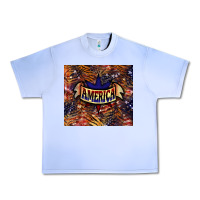 Grape Ice Tiger America tumbler 4th of july Urban Heavy Tee - HowdyJamesFarm