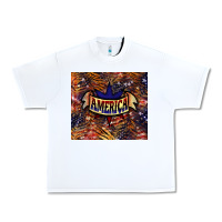 White Tiger America tumbler 4th of july Urban Heavy Tee - HowdyJamesFarm