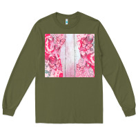 Army Green custom name  breast cancer Long Sleeve Tee - CowGirlArtShop