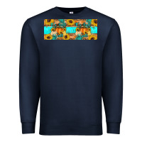 Navy it's fall y'all Premium Sweatshirt - Artiststas