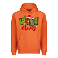 Carrot christmas mini claus Premium Hoodie - FaDigitalArtStudio