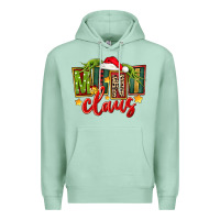 Seafoam christmas mini claus Premium Hoodie - FaDigitalArtStudio
