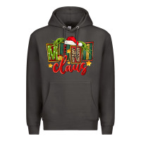 Smoke christmas mini claus Premium Hoodie - FaDigitalArtStudio
