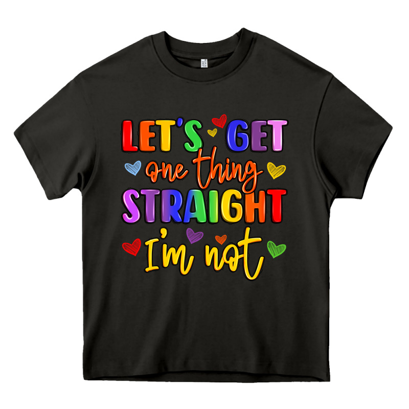 Celebrate Pride With Colorful Text Heavy Core Tee by LillyAllenDesigns | Teevron