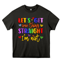 Asphalt celebrate pride with colorful text Heavy Core Tee - LillyAllenDesigns