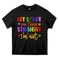 Black celebrate pride with colorful text Heavy Core Tee - LillyAllenDesigns