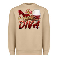Mushroom birthday diva Heavyweight Sweatshirt - BundleAndBundleShop