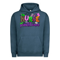Pigment Midnight Navy nurse practitioner Urban Hoodie - AdoDesignShop