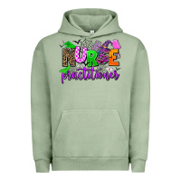 Pigment Oil Green nurse practitioner Urban Hoodie - AdoDesignShop