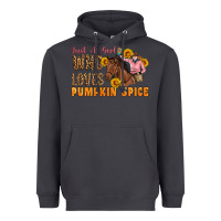 Smoke Just A Girl Who Loves Pumpkin Spice Cowgirl Heavyweight Hoodie - Artiststas
