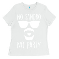 White no sandro no party Ladies Tee - Bettercallsaul