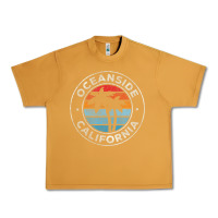 Peanut Butter Oceanside California Ca Vintage Retro 70S Urban Heavy Tee - lanVoArt