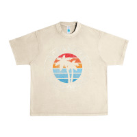 Sandshell Oceanside California Ca Vintage Retro 70S Urban Heavy Tee - lanVoArt