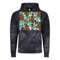 Cloud Black serape cowhide and leopard with glitter Vintage Hoodie - TumblerDesignByShophia