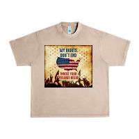 French Oak my rights don't end Urban Heavy Tee - TumblerDesignByShophia