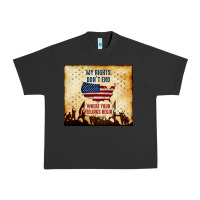 Pigment Black my rights don't end Urban Heavy Tee - TumblerDesignByShophia