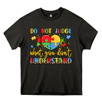 Asphalt puzzle heart inclusivity message Heavy Core Tee - LillyAllenDesigns