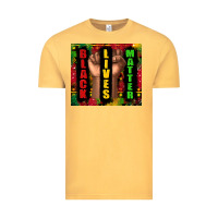Vintage Mustard black lives matter juneteenth Vintage Tee - TumblerDesignByShophia