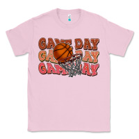 Bubblegum Pink Game day game day game day Basketball Classic Tee - NancyCooperArtShop