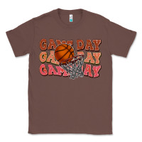Chestnut Game day game day game day Basketball Classic Tee - NancyCooperArtShop