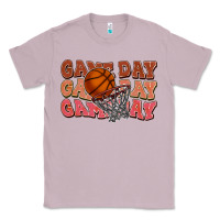 Lilac Game day game day game day Basketball Classic Tee - NancyCooperArtShop