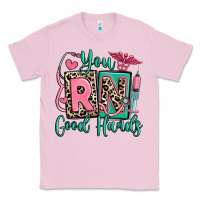 Bubblegum Pink you rn good hands registered nurse Classic Tee - RanaPortraitStore