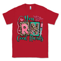 Red you rn good hands registered nurse Classic Tee - RanaPortraitStore