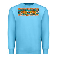 Ocean Blue it's fall y'all Premium Sweatshirt - Artiststas