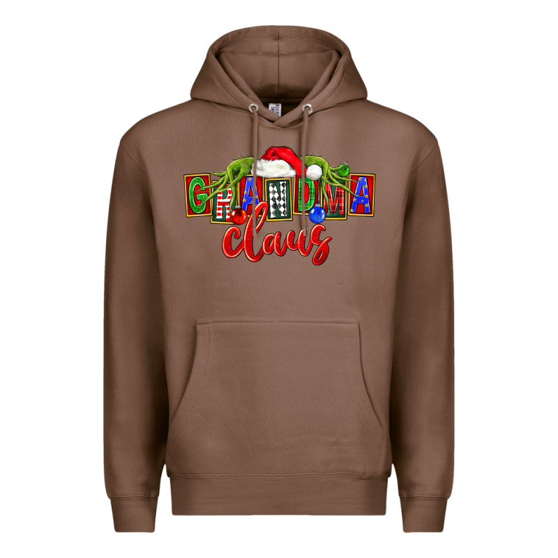 Christmas Grandma Claus Premium Hoodie by FaDigitalArtStudio | Teevron