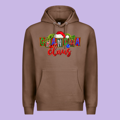 Christmas Grandma Claus Premium Hoodie Designed By Fadigitalartstudio