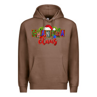 Chestnut Christmas Grandma Claus Premium Hoodie - FaDigitalArtStudio