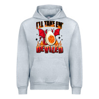 Heather Grey i will take em deviled Urban Hoodie - AdoDesignShop