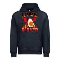 Navy i will take em deviled Urban Hoodie - AdoDesignShop