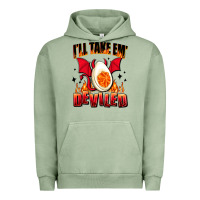 Pigment Oil Green i will take em deviled Urban Hoodie - AdoDesignShop