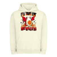 Pigment Pistachio i will take em deviled Urban Hoodie - AdoDesignShop