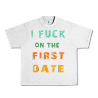 Lunar Rock I F.uck On The First Date Funny First Date Gift Urban Heavy Tee - lanVoArt