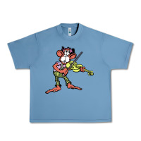 Pebble Blue the iommi monkey Urban Heavy Tee - lanVoArt