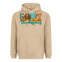 Mushroom Happy Thanksgiving Heavyweight Hoodie - Artiststas
