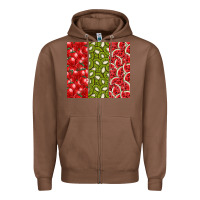 Chestnut summer fruits Zipper Hoodie - CowhideDigitalArt