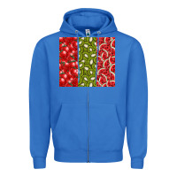 True Royal summer fruits Zipper Hoodie - CowhideDigitalArt