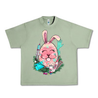 Oil Green Easter egg Nurse Easter Day Urban Heavy Tee - HowdyJamesFarm