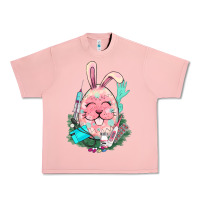 Salmon Easter egg Nurse Easter Day Urban Heavy Tee - HowdyJamesFarm