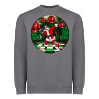 Storm Dancing santa Heavyweight Sweatshirt - FaDigitalArtStudio