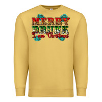 Antique Gold Merry Drink I Am Christmas Premium Sweatshirt - Artiststas
