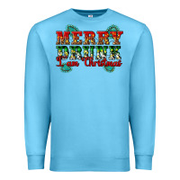 Ocean Blue Merry Drink I Am Christmas Premium Sweatshirt - Artiststas