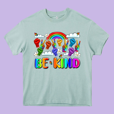 Name Celebrate Kindness And Diversity Heavy Core Tee Designed By Lillyallendesigns