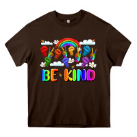 Chocolate Brown name celebrate kindness and diversity Heavy Core Tee - LillyAllenDesigns