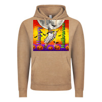 Vintage Coffee happy halloween Vintage Hoodie - TumblerDesignByShophia